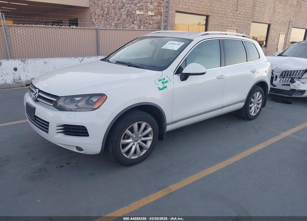 2012 VOLKSWAGEN TOUAREG VR6 SPORT VIN: WVGEF9BP7CD007006