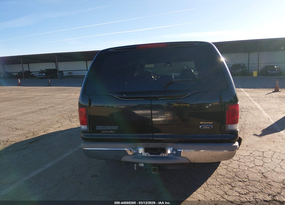2000 FORD EXCURSION LIMITED VIN: 1FMNU42L7YEB68057