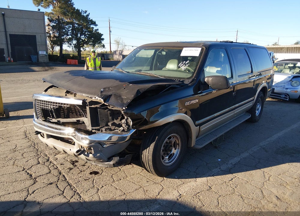 2000 FORD EXCURSION LIMITED VIN: 1FMNU42L7YEB68057