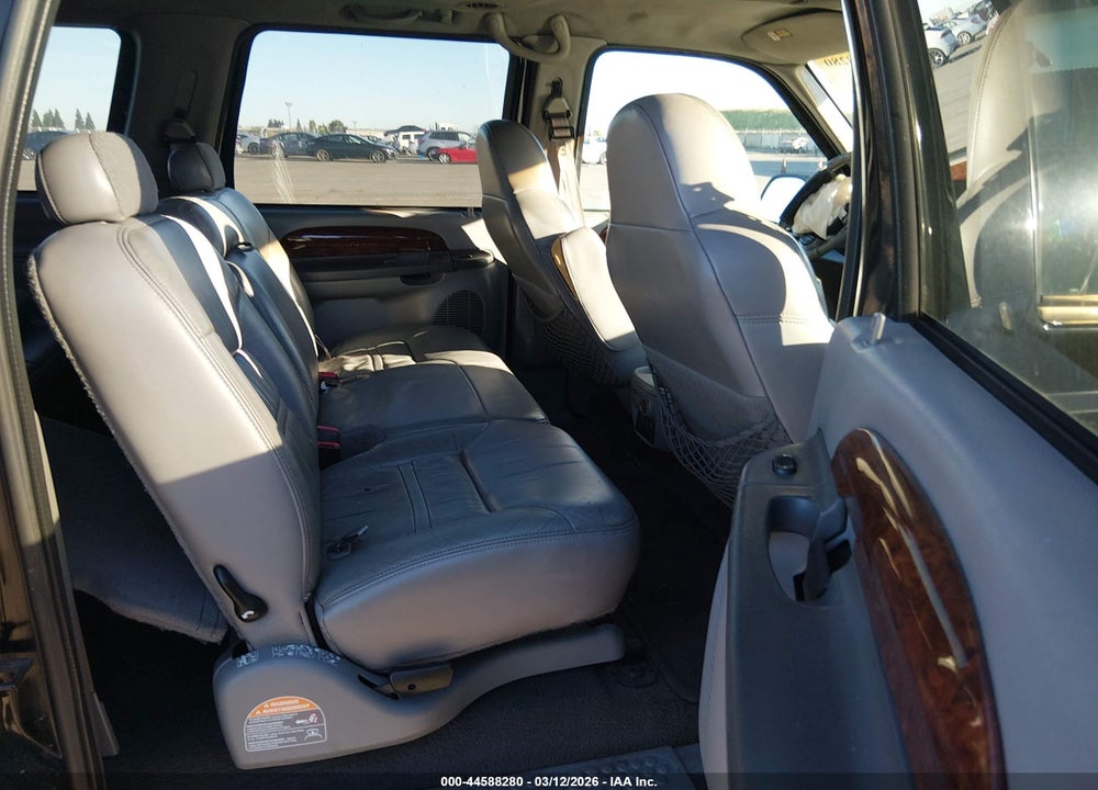 2000 FORD EXCURSION LIMITED VIN: 1FMNU42L7YEB68057