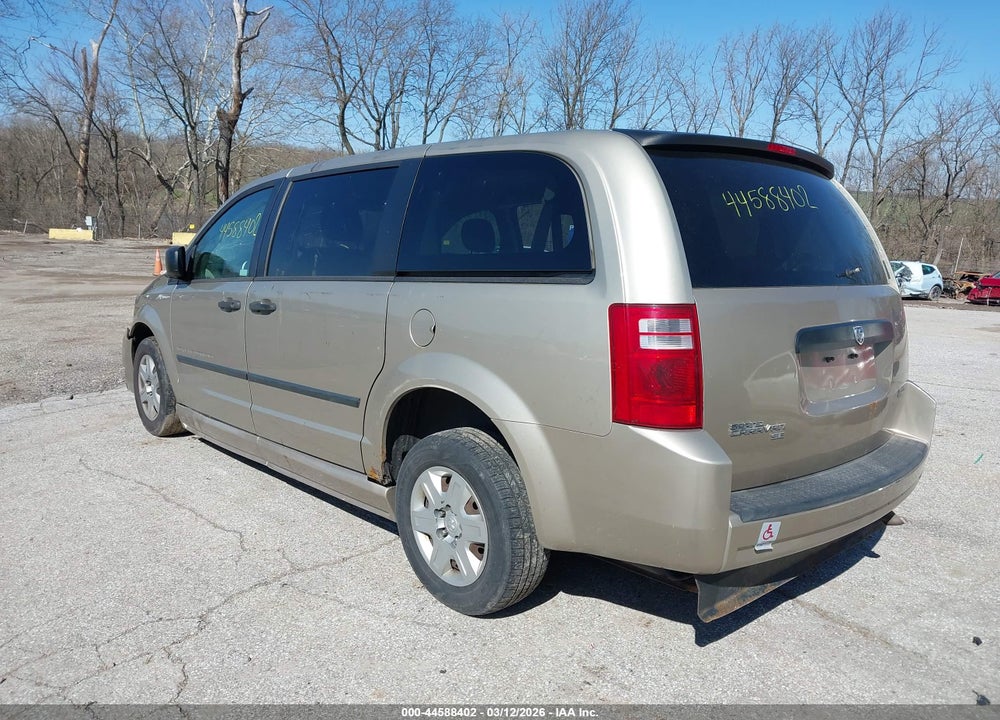 2008 DODGE GRAND CARAVAN SE VIN: 2D8HN44H98R679667