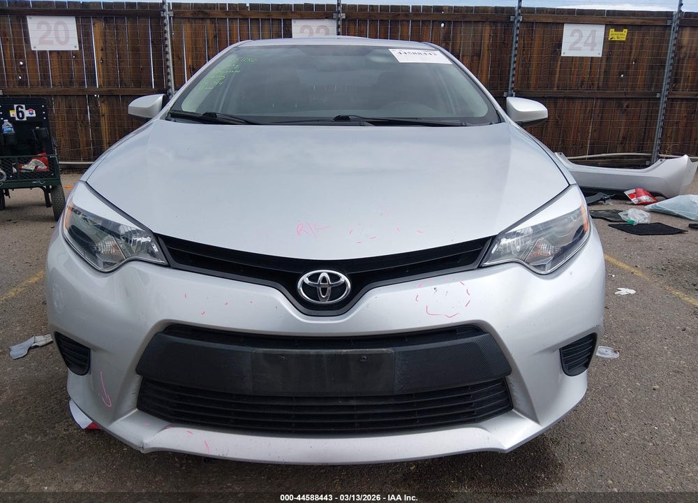 2015 TOYOTA COROLLA L VIN: 2T1BURHE1FC369563