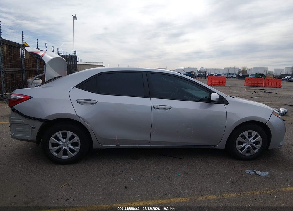 2015 TOYOTA COROLLA L VIN: 2T1BURHE1FC369563
