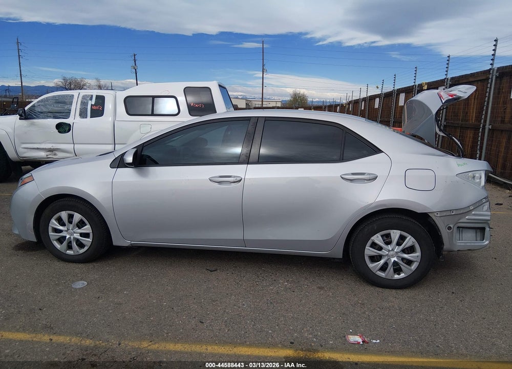 2015 TOYOTA COROLLA L VIN: 2T1BURHE1FC369563
