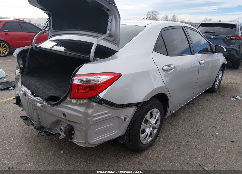2015 TOYOTA COROLLA L VIN: 2T1BURHE1FC369563