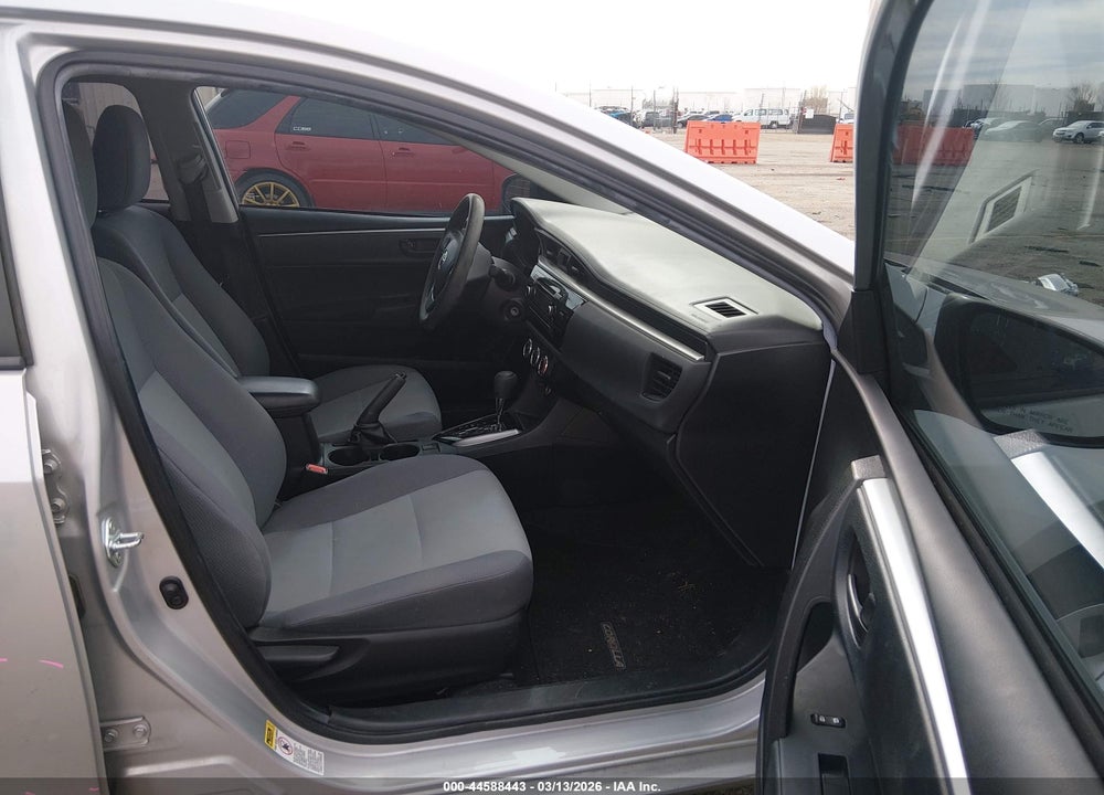 2015 TOYOTA COROLLA L VIN: 2T1BURHE1FC369563