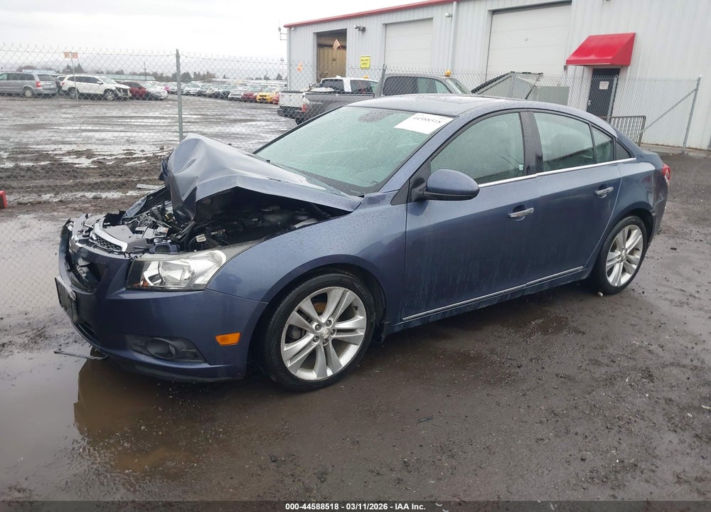 2014 CHEVROLET CRUZE LTZ VIN: 1G1PG5SB4E7202076