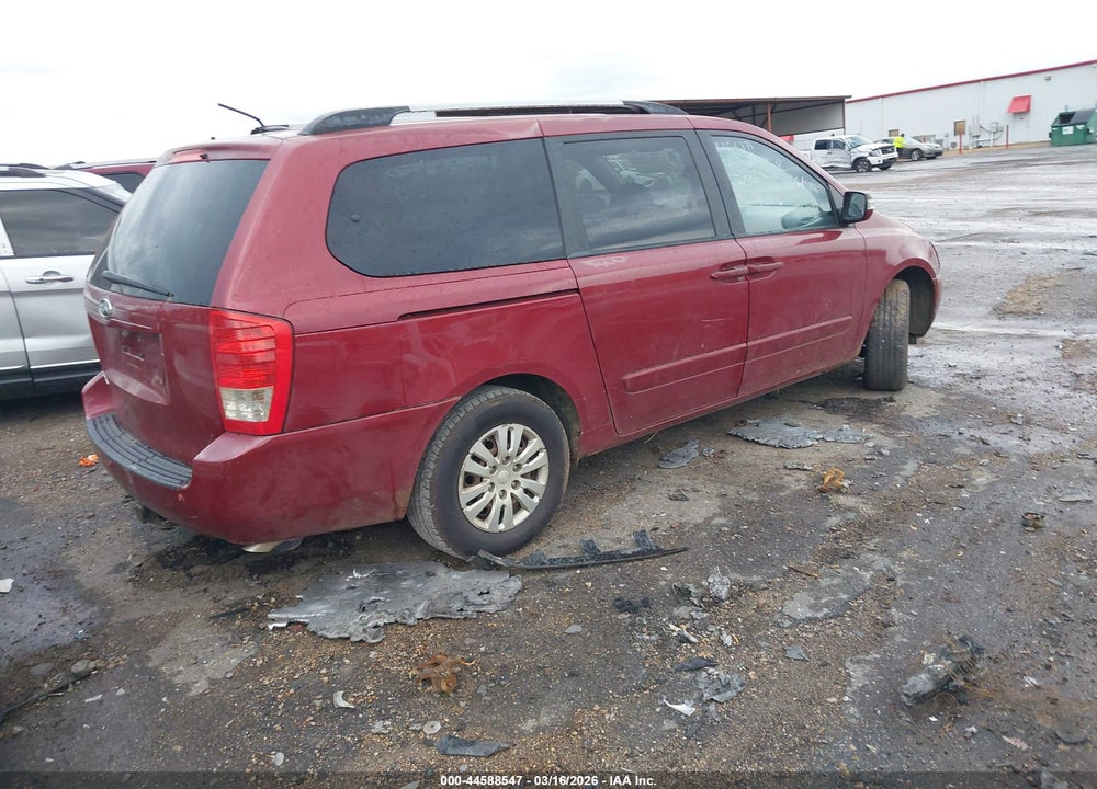 2012 KIA SEDONA LX VIN: KNDMG4C75C6456171