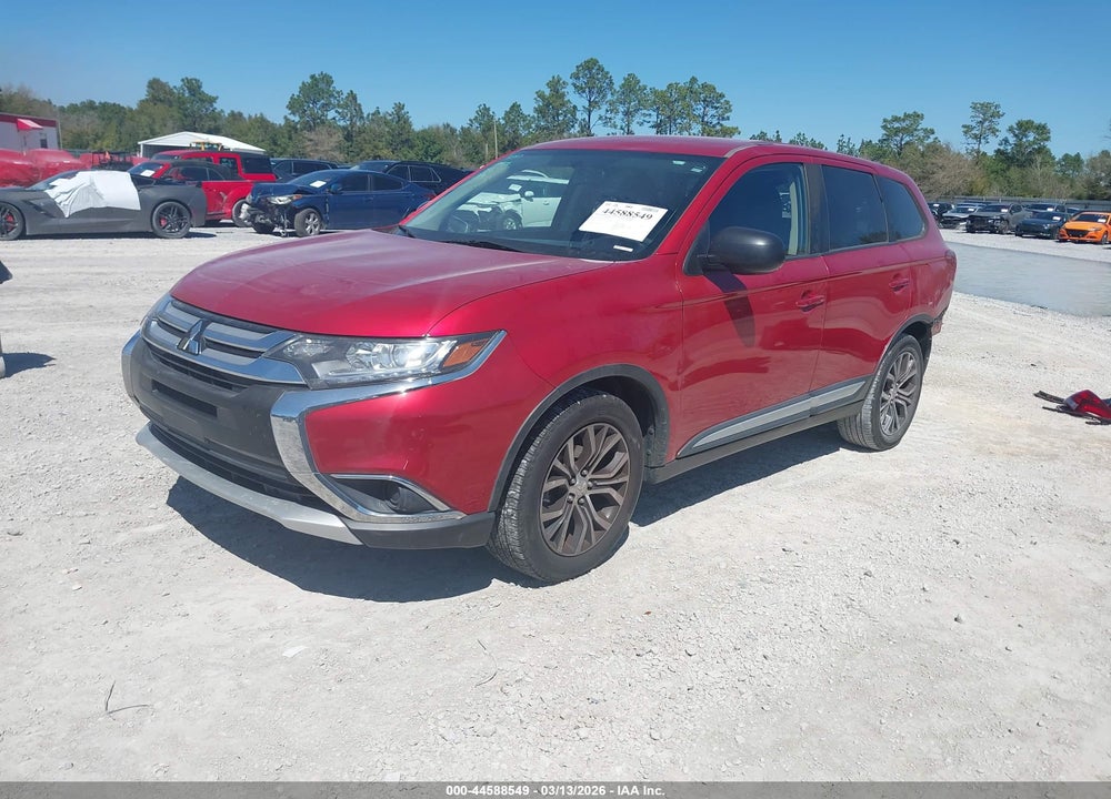 2018 MITSUBISHI OUTLANDER ES VIN: JA4AD2A36JZ054777