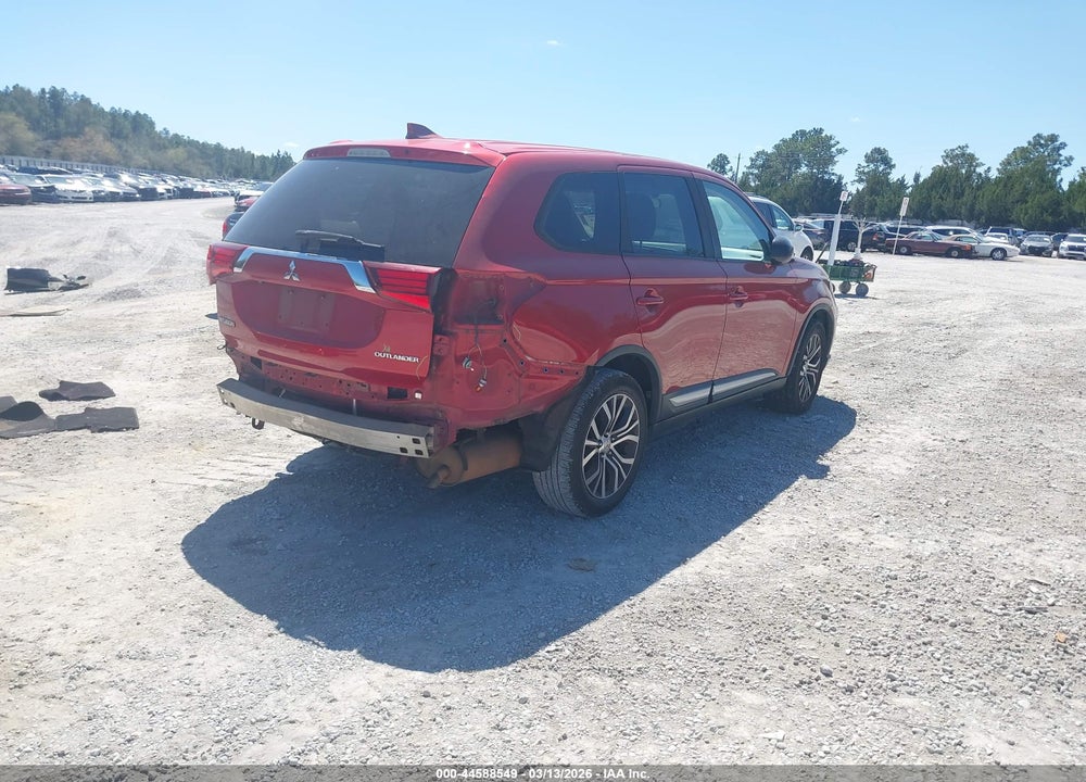2018 MITSUBISHI OUTLANDER ES VIN: JA4AD2A36JZ054777