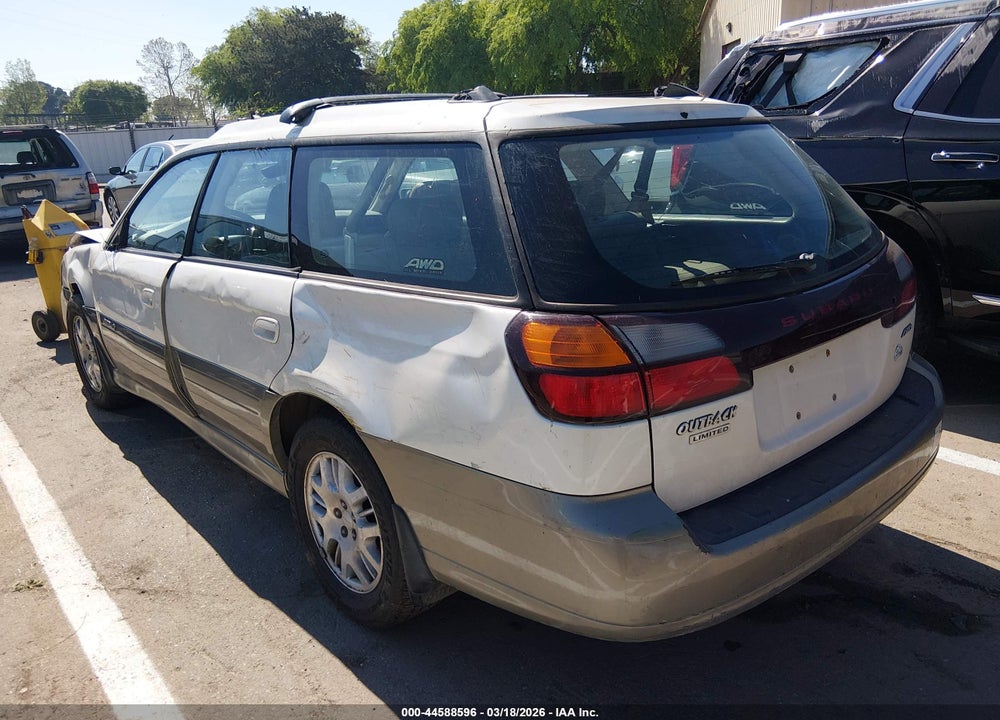 2004 SUBARU OUTBACK LIMITED VIN: 4S3BH686547639064