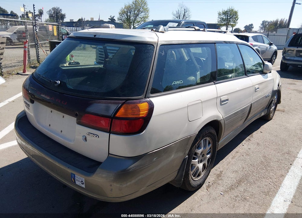 2004 SUBARU OUTBACK LIMITED VIN: 4S3BH686547639064