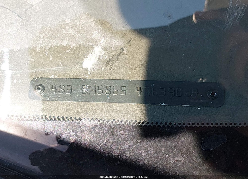 2004 SUBARU OUTBACK LIMITED VIN: 4S3BH686547639064