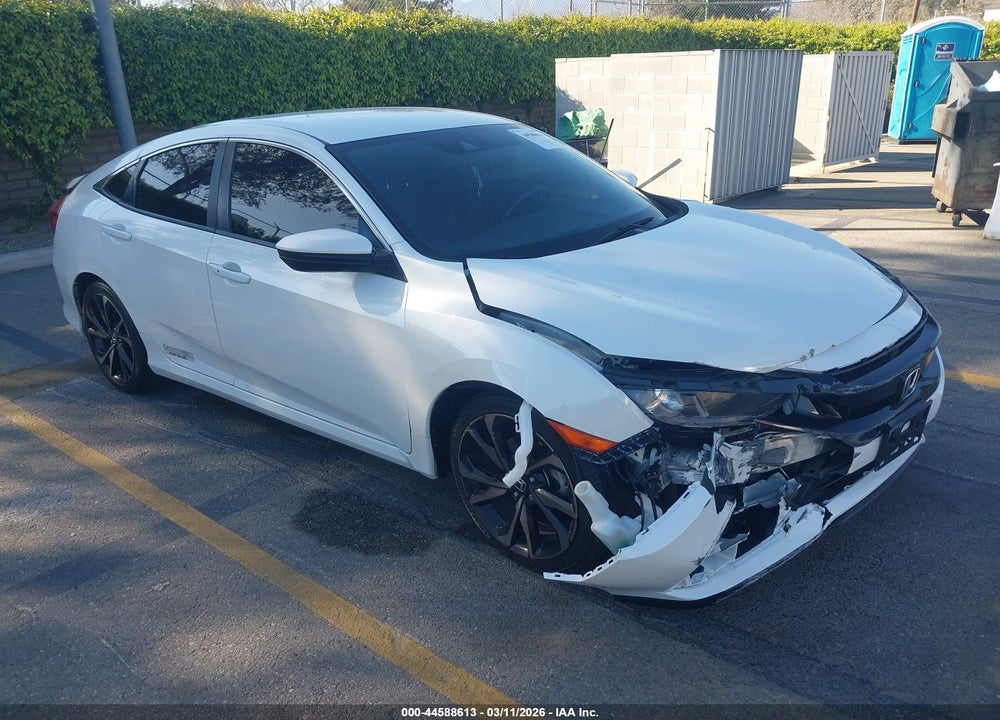 2020 HONDA CIVIC SPORT VIN: 2HGFC2F88LH517591