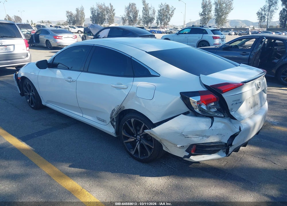2020 HONDA CIVIC SPORT VIN: 2HGFC2F88LH517591