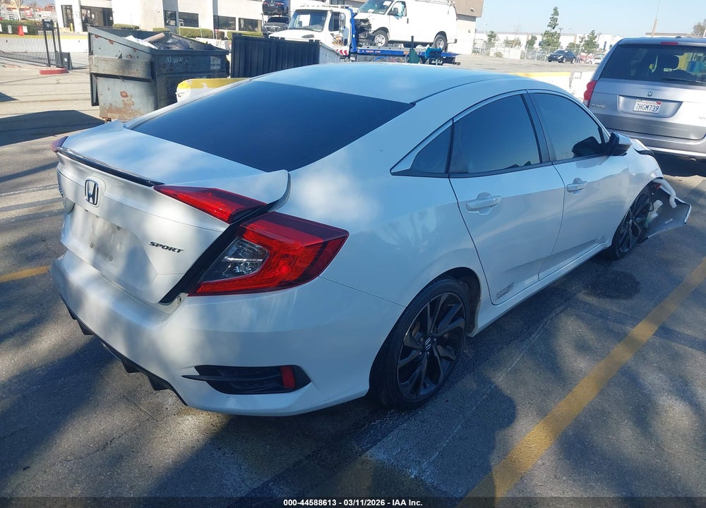 2020 HONDA CIVIC SPORT VIN: 2HGFC2F88LH517591