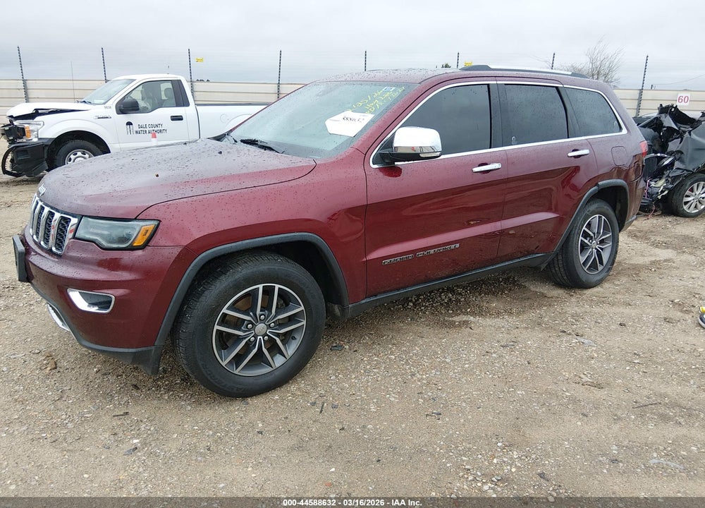 2017 JEEP GRAND CHEROKEE LIMITED 4X2 VIN: 1C4RJEBG5HC798243