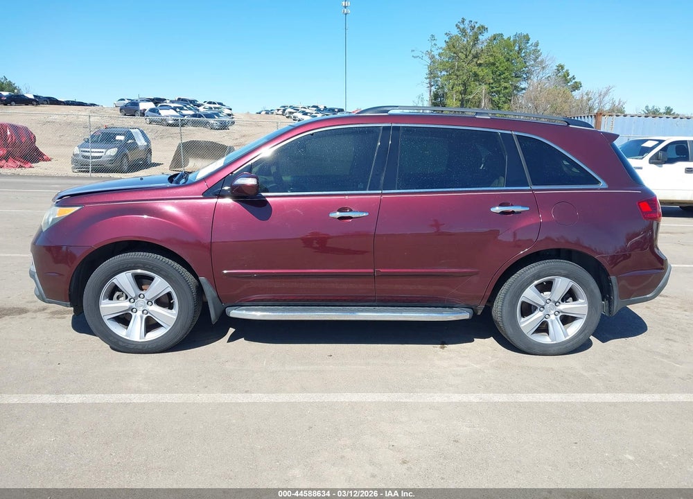 2012 ACURA MDX TECHNOLOGY PACKAGE VIN: 2HNYD2H39CH525649