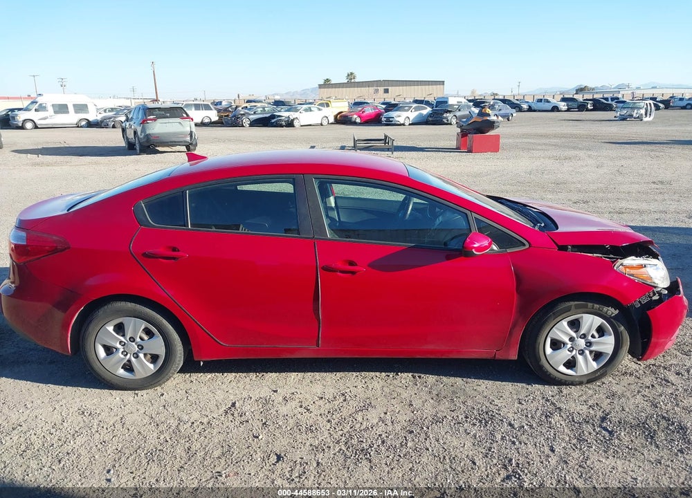 2016 KIA FORTE LX VIN: KNAFK4A68G5614089