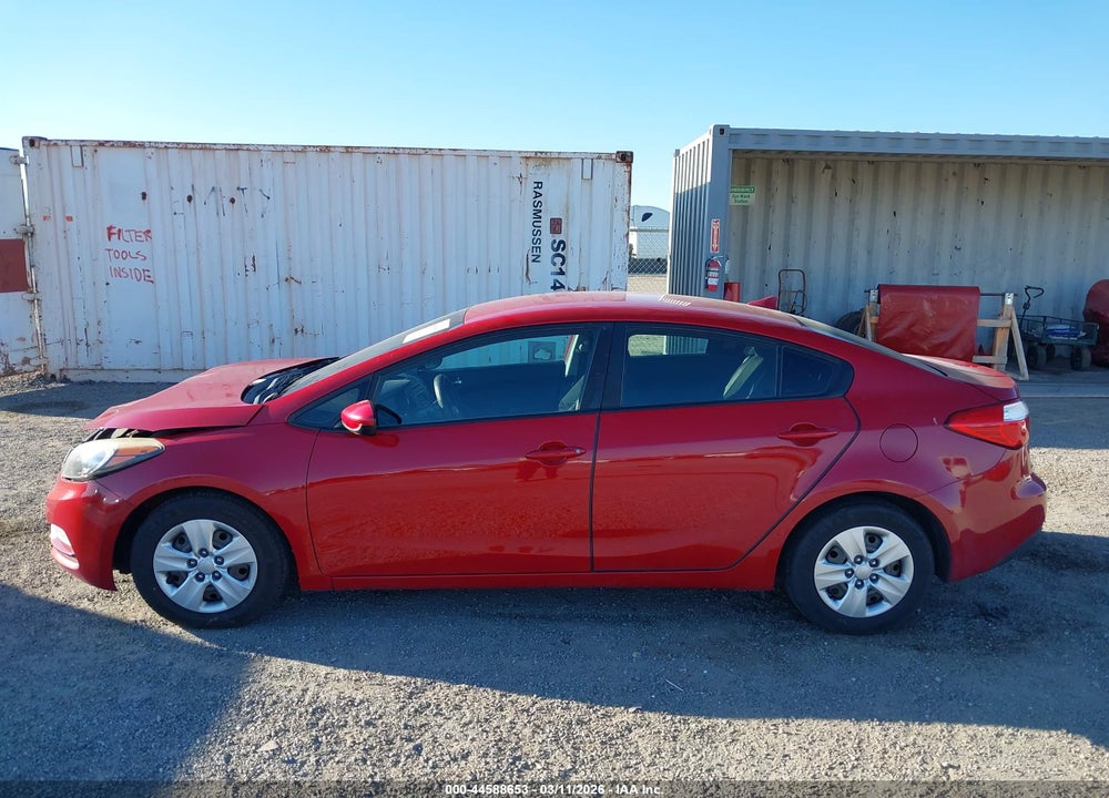 2016 KIA FORTE LX VIN: KNAFK4A68G5614089