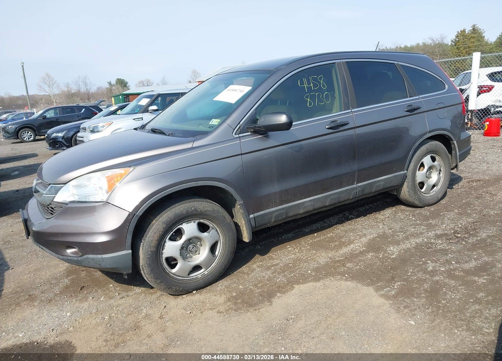 2010 HONDA CR-V LX VIN: 5J6RE4H39AL002824
