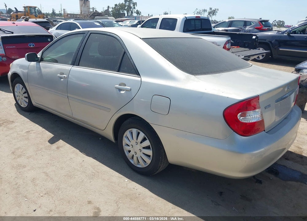 2004 TOYOTA CAMRY LE VIN: 4T1BE32K04U892559