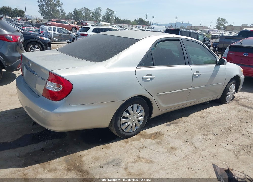 2004 TOYOTA CAMRY LE VIN: 4T1BE32K04U892559