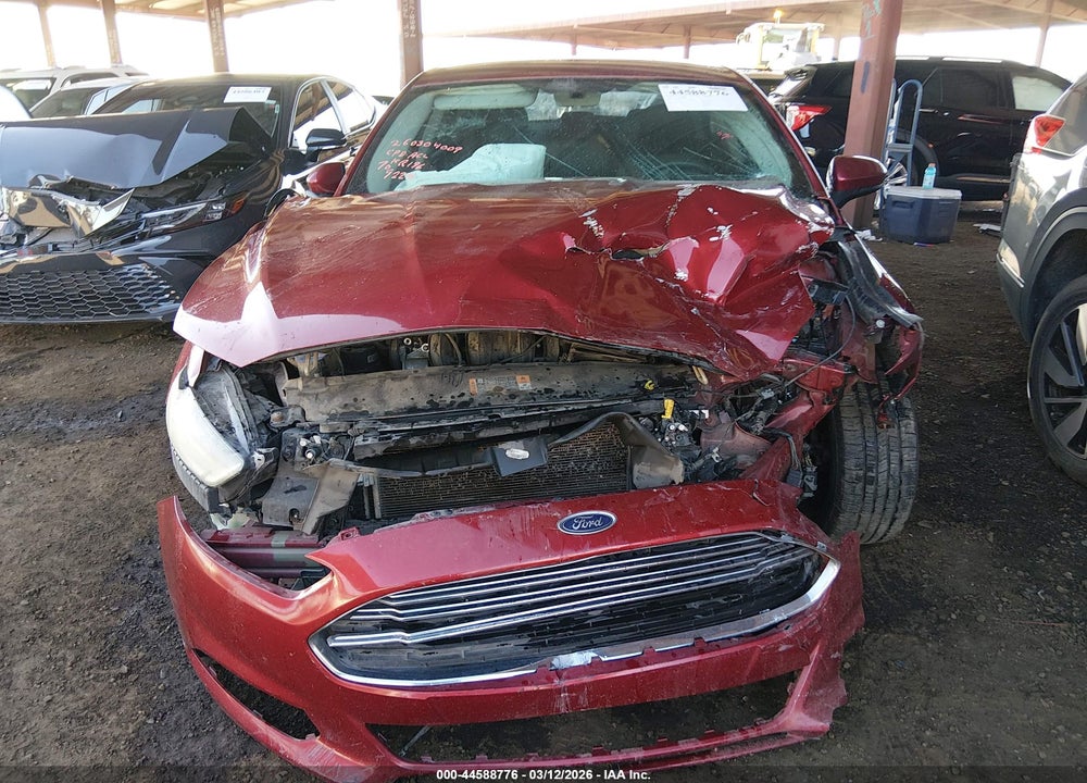 2016 FORD FUSION S VIN: 3FA6P0G79GR329224