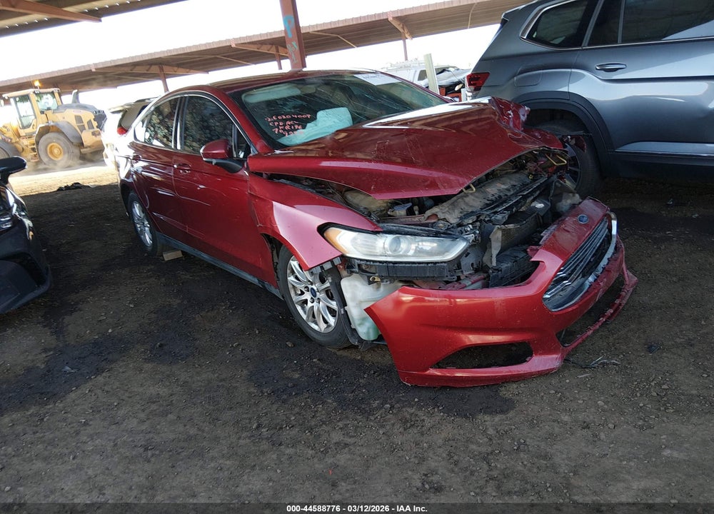 2016 FORD FUSION S VIN: 3FA6P0G79GR329224