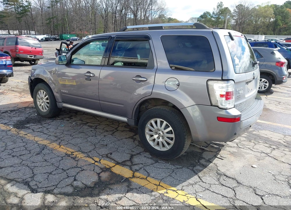 2008 MERCURY MARINER PREMIER VIN: 4M2CU87198KJ49595