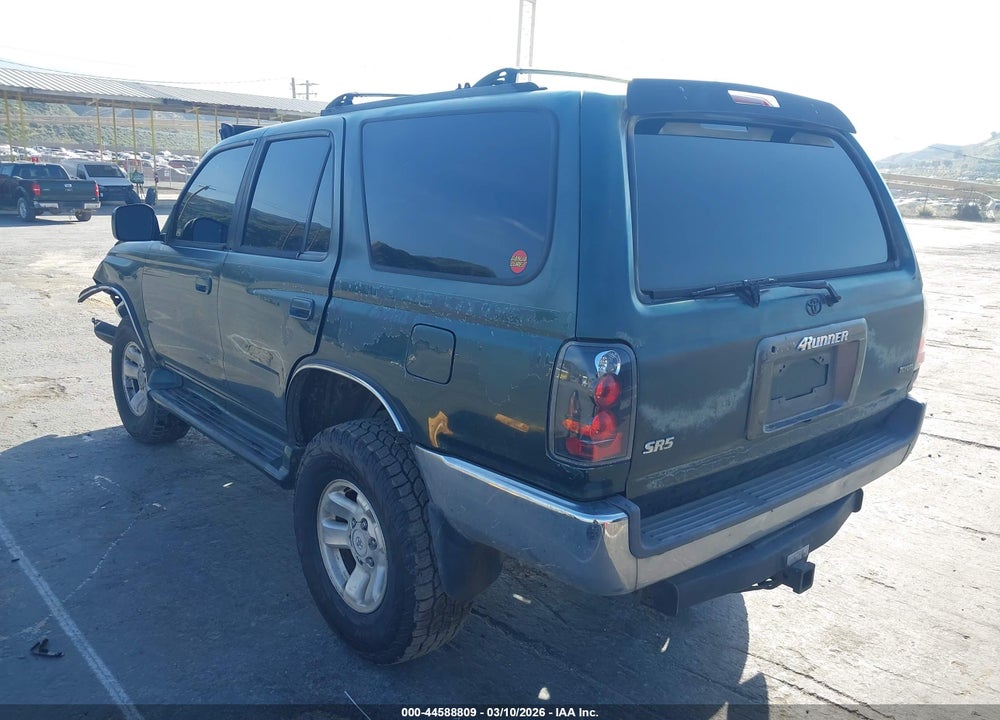 2000 TOYOTA 4RUNNER SR5 V6 VIN: JT3GN86R8Y0151267