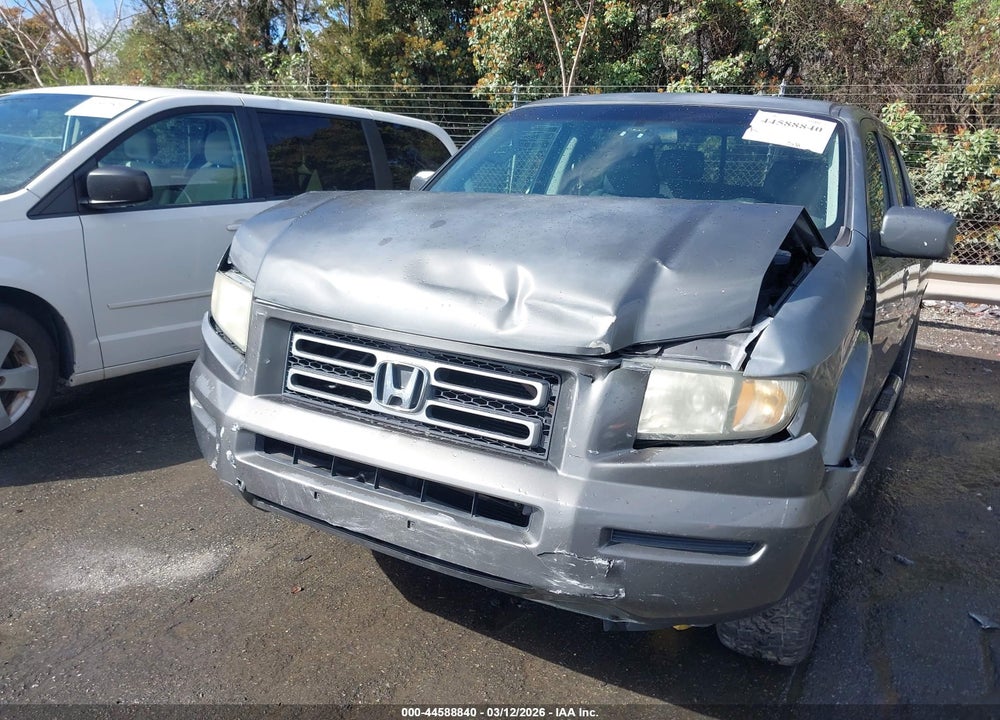 2007 HONDA RIDGELINE RTS VIN: 2HJYK16447H529384