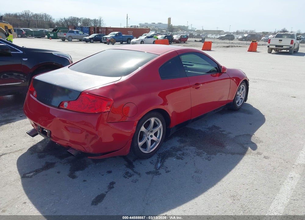2003 INFINITI G35 BASE W/LEATHER VIN: JNKCV54E43M223378
