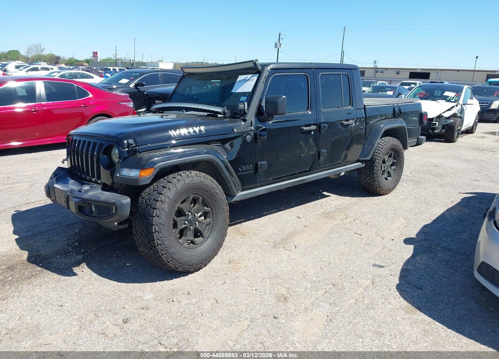 2022 JEEP GLADIATOR WILLYS SPORT 4X4 VIN: 1C6HJTAG9NL104058