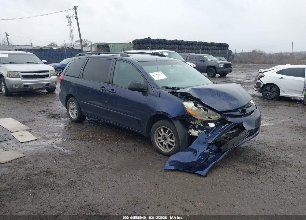 2006 TOYOTA SIENNA LE VIN: 5TDZA23C06S454891