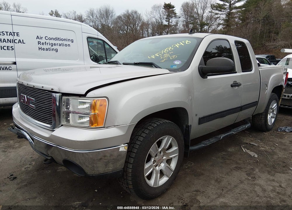 2007 GMC SIERRA 1500 SLE2 VIN: 1GTEK19J77Z500244
