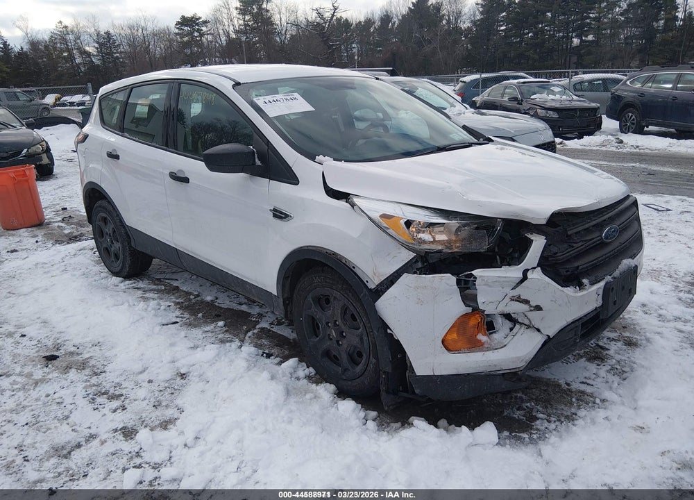 2017 FORD ESCAPE S VIN: 1FMCU0F77HUD23869