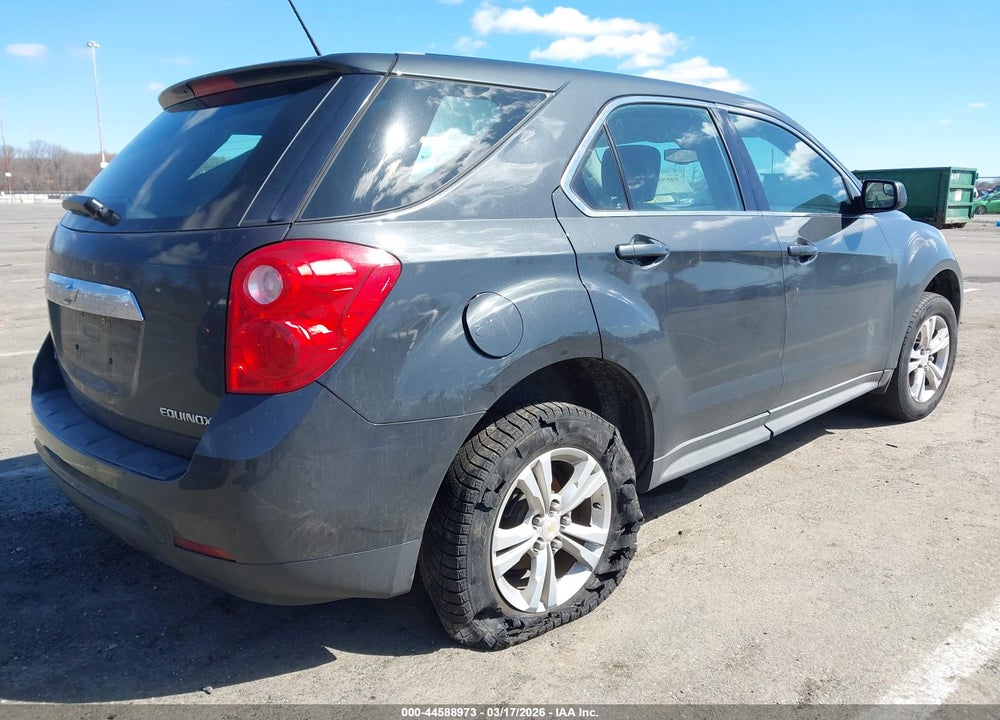 2013 CHEVROLET EQUINOX LS VIN: 2GNFLCEK1D6348052