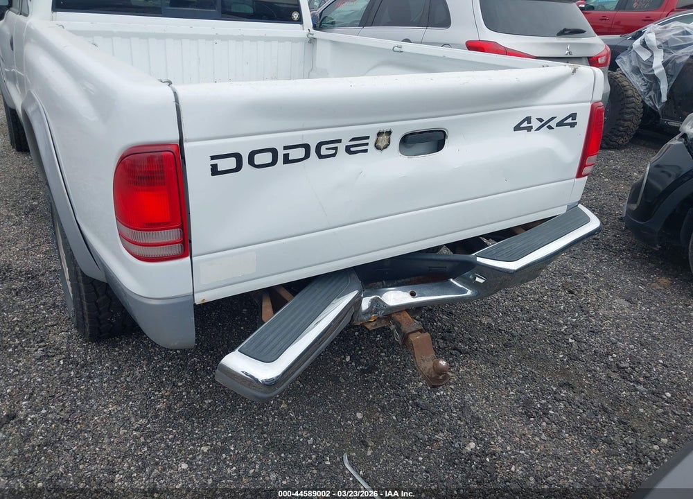 1999 DODGE DAKOTA SLT/SPORT VIN: 1B7GG22X3XS104402
