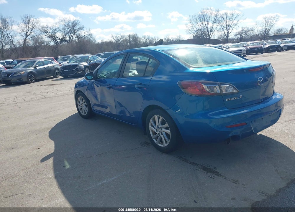 2012 MAZDA 3 I TOURING VIN: JM1BL1V73C1643985