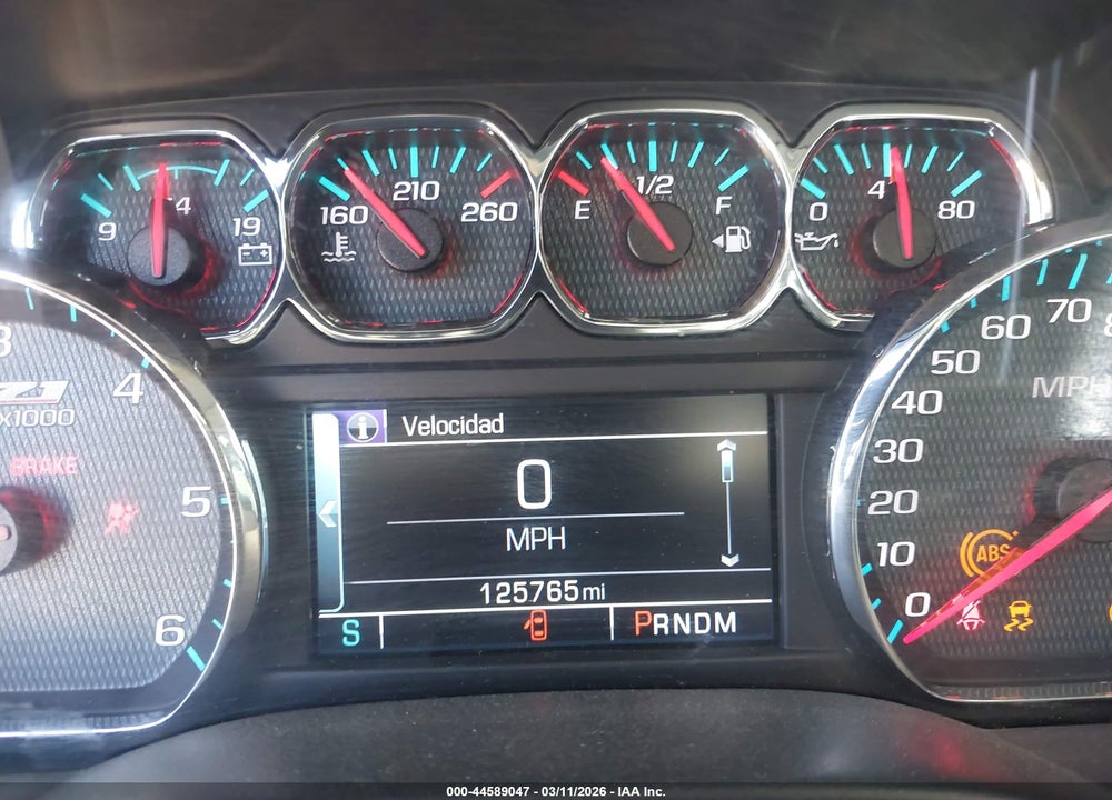 2016 CHEVROLET SILVERADO 1500 2LZ VIN: 3GCUKSEC2GG265132
