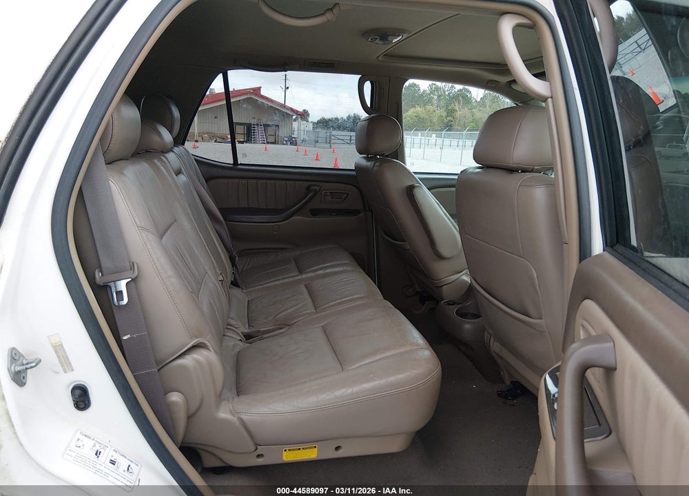 2004 TOYOTA SEQUOIA LIMITED V8 VIN: 5TDZT38A34S229840