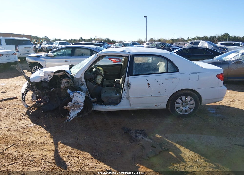 2004 TOYOTA COROLLA LE VIN: 2T1BR32E04C233039