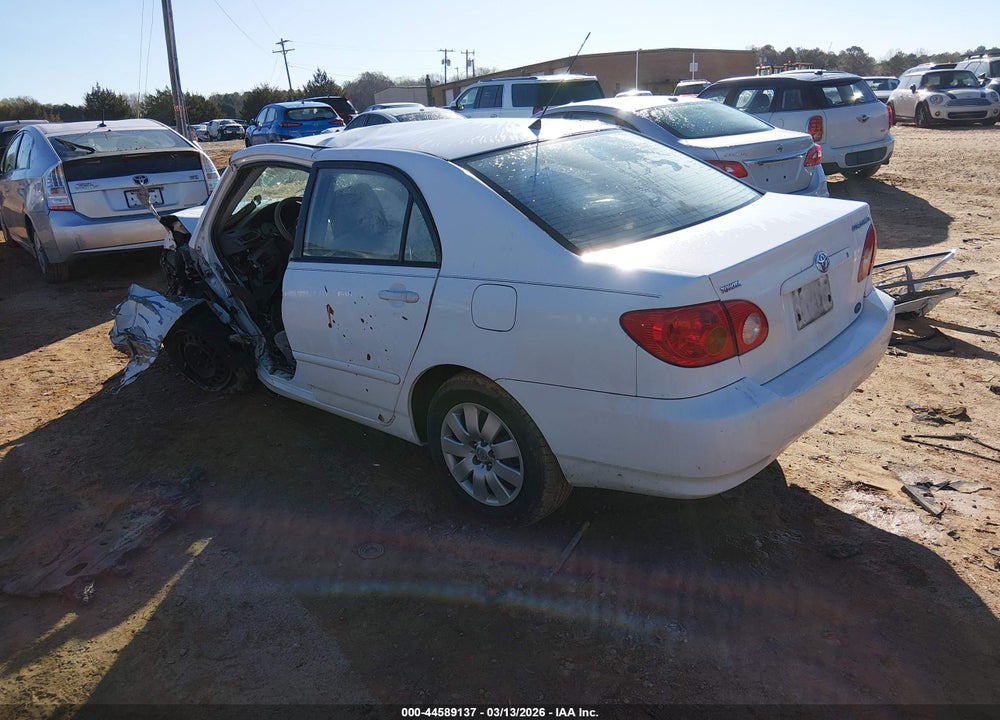 2004 TOYOTA COROLLA LE VIN: 2T1BR32E04C233039