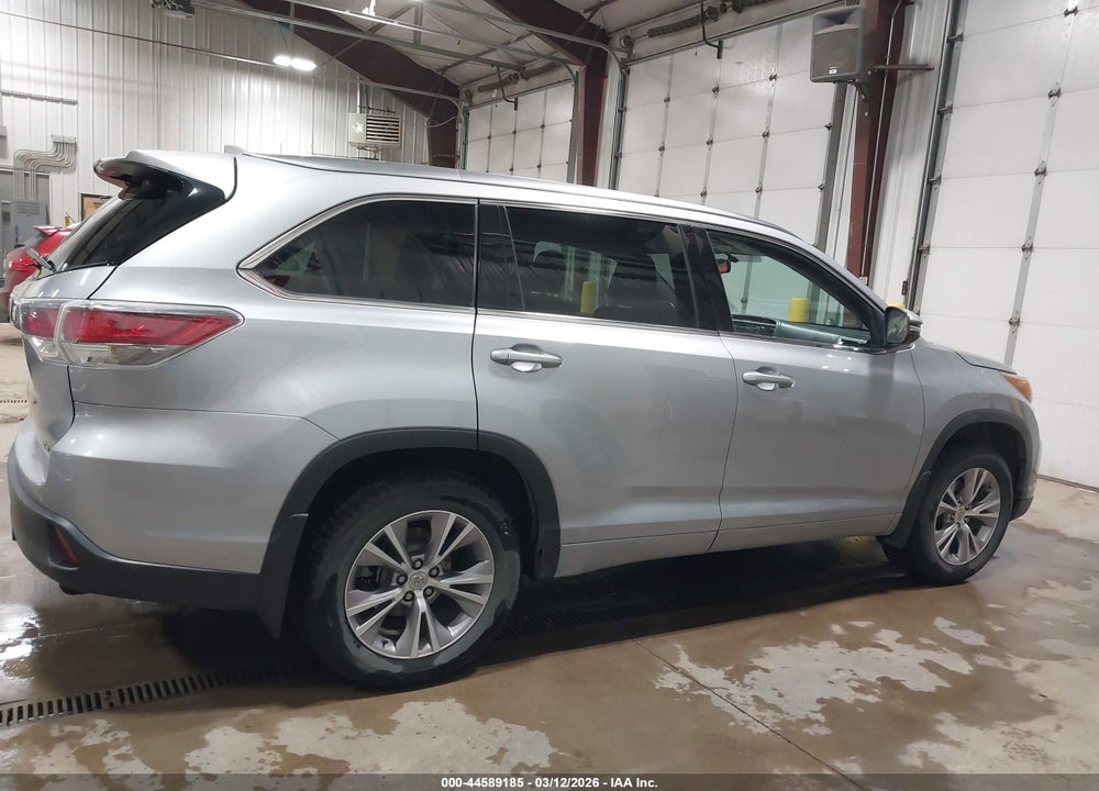 2015 TOYOTA HIGHLANDER XLE V6 VIN: 5TDJKRFH1FS090569