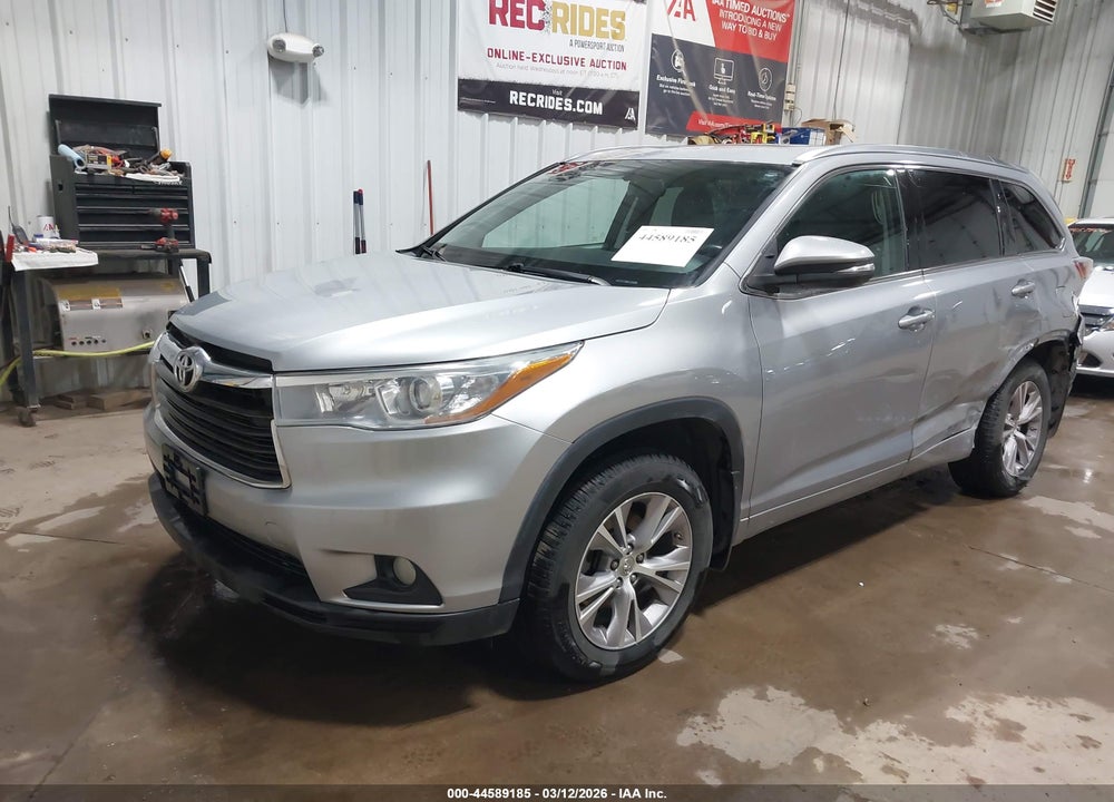 2015 TOYOTA HIGHLANDER XLE V6 VIN: 5TDJKRFH1FS090569