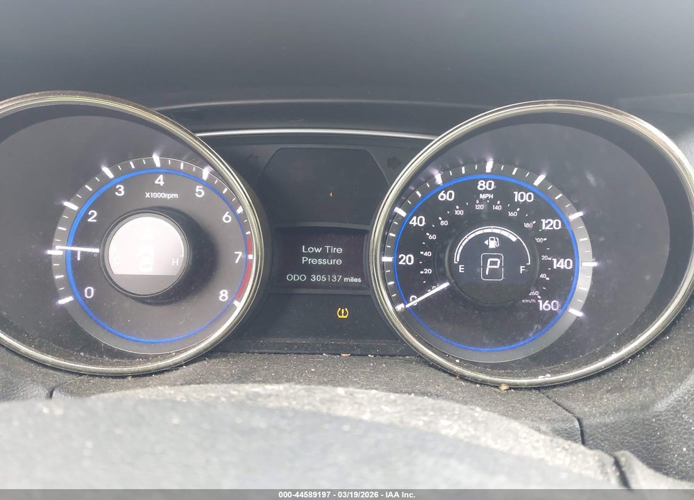 2012 HYUNDAI SONATA GLS VIN: 5NPEB4AC3CH377896