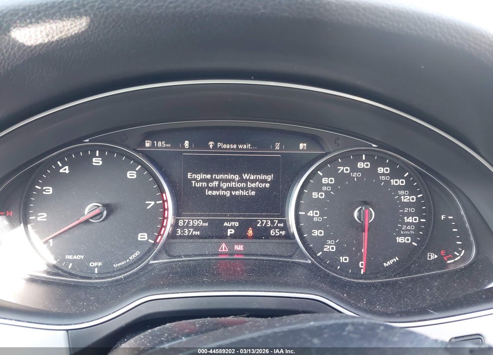 2017 AUDI Q7 2.0T PREMIUM VIN: WA1AHAF7XHD047087