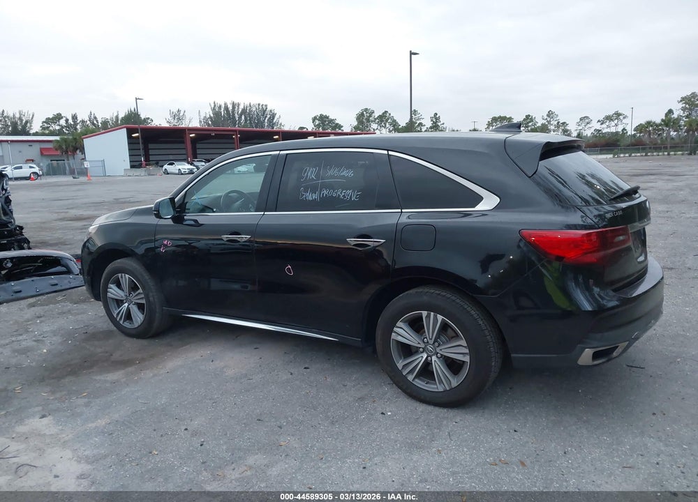 2020 ACURA MDX STANDARD VIN: 5J8YD3H39LL013504