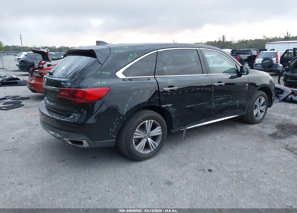 2020 ACURA MDX STANDARD VIN: 5J8YD3H39LL013504